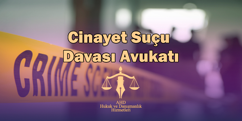 Cinayet suçu davası avukatı
